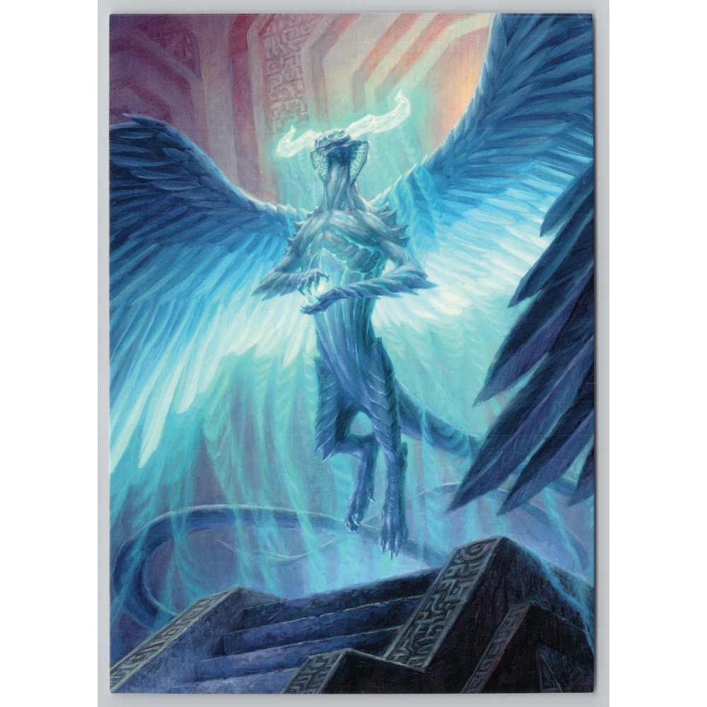 Magic the Gathering POSTCARD Art to Send or Frame Ugin, Spirit Dragon Pancoast